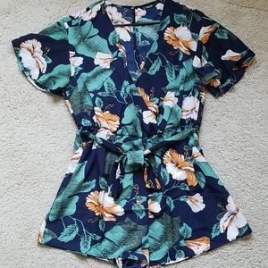 Floral Romper